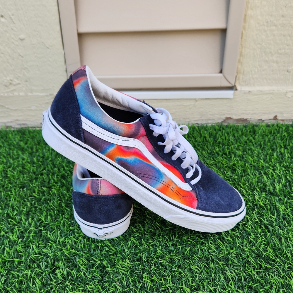 Colorful Tie-Dye Sneakers